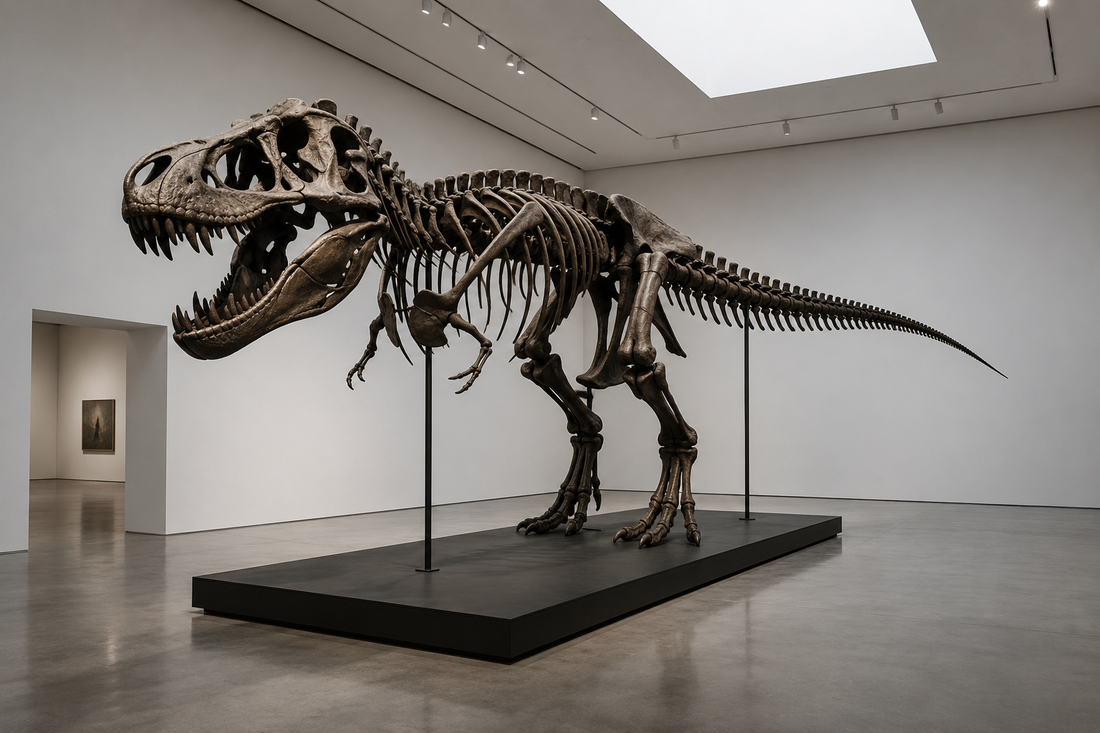 When Does History Become Art? The $50 Million T. rex That Captivated the Auction World